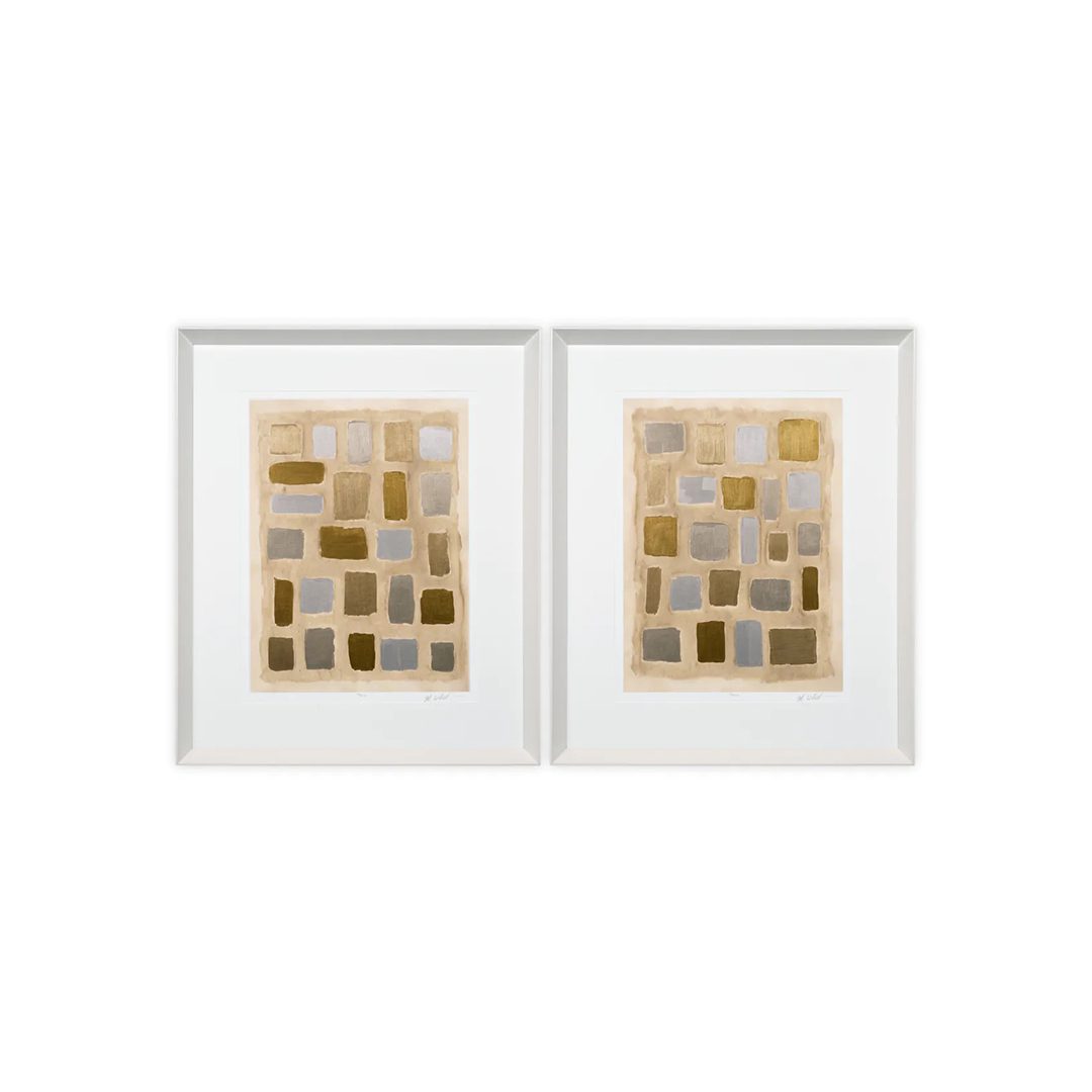 Kourtis Inhouse Eichholtz Print Sand Shaped by Michael Willett set of 2