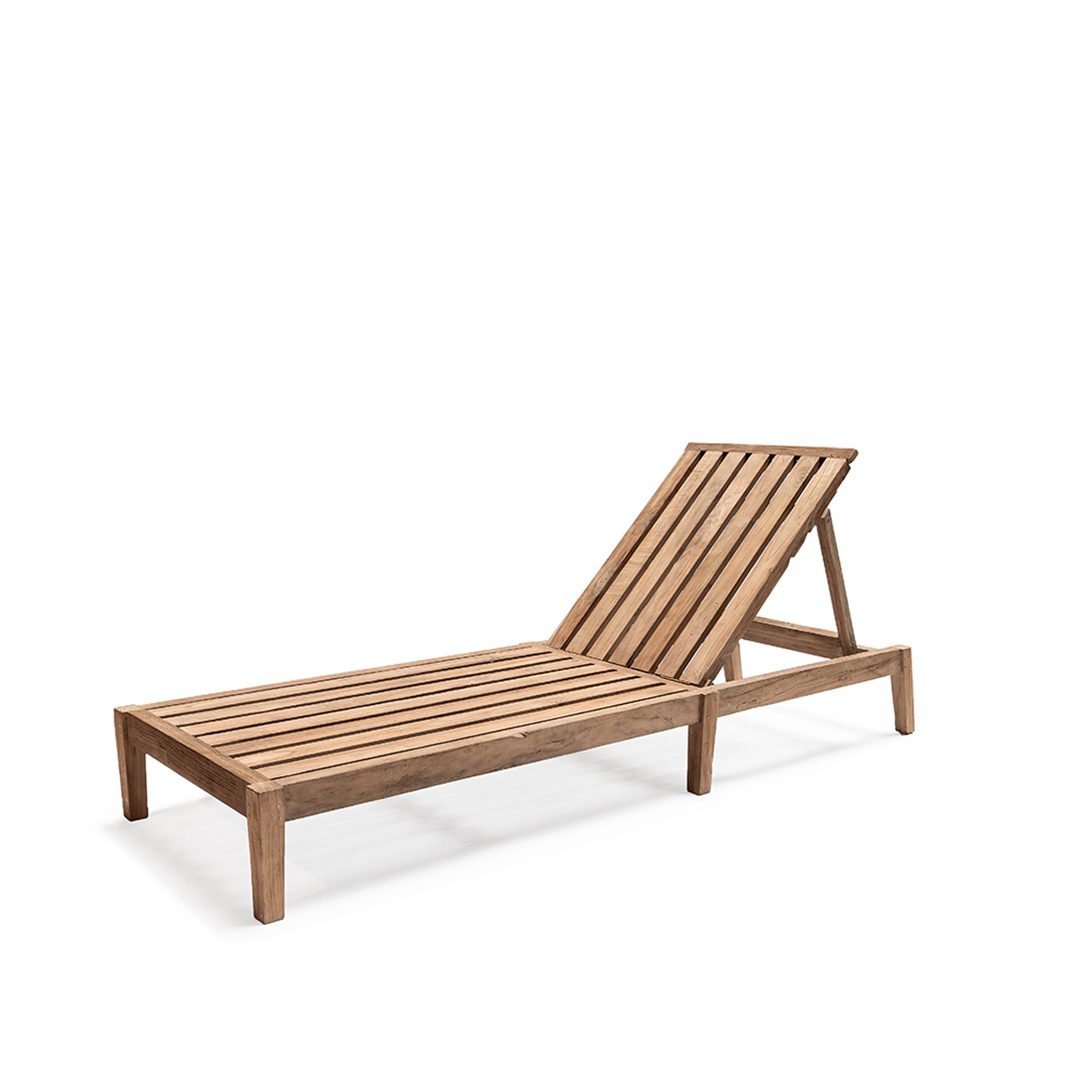 kourtis gommaire teak sunny bed copenhague outdoor