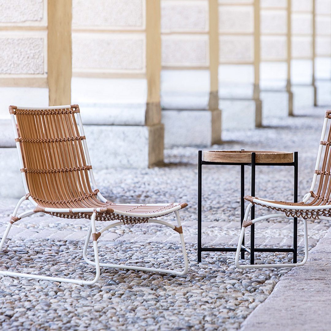 kourtis outdoor island cross side table