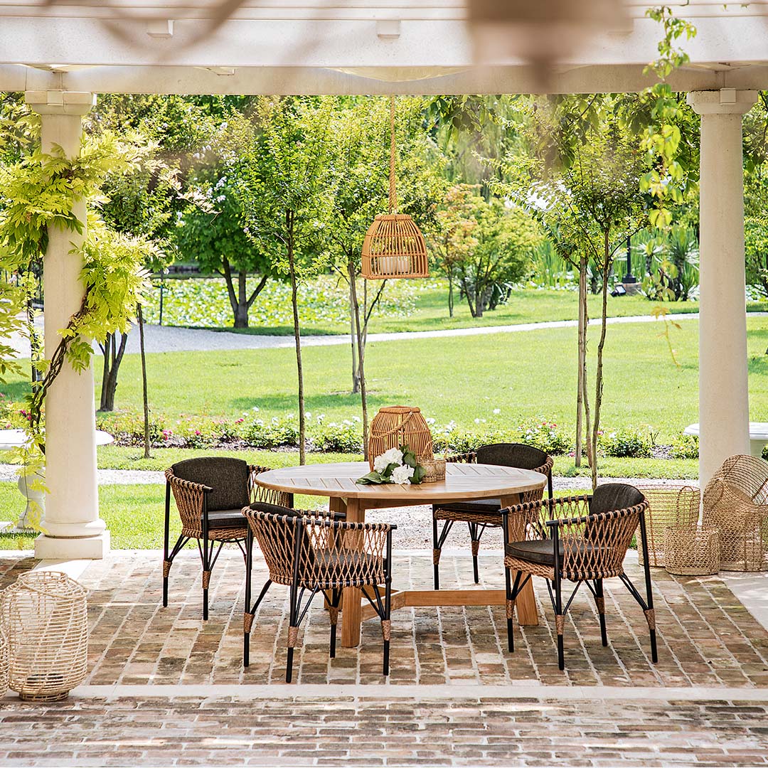 kourtis outdoor karon lc armchair dining