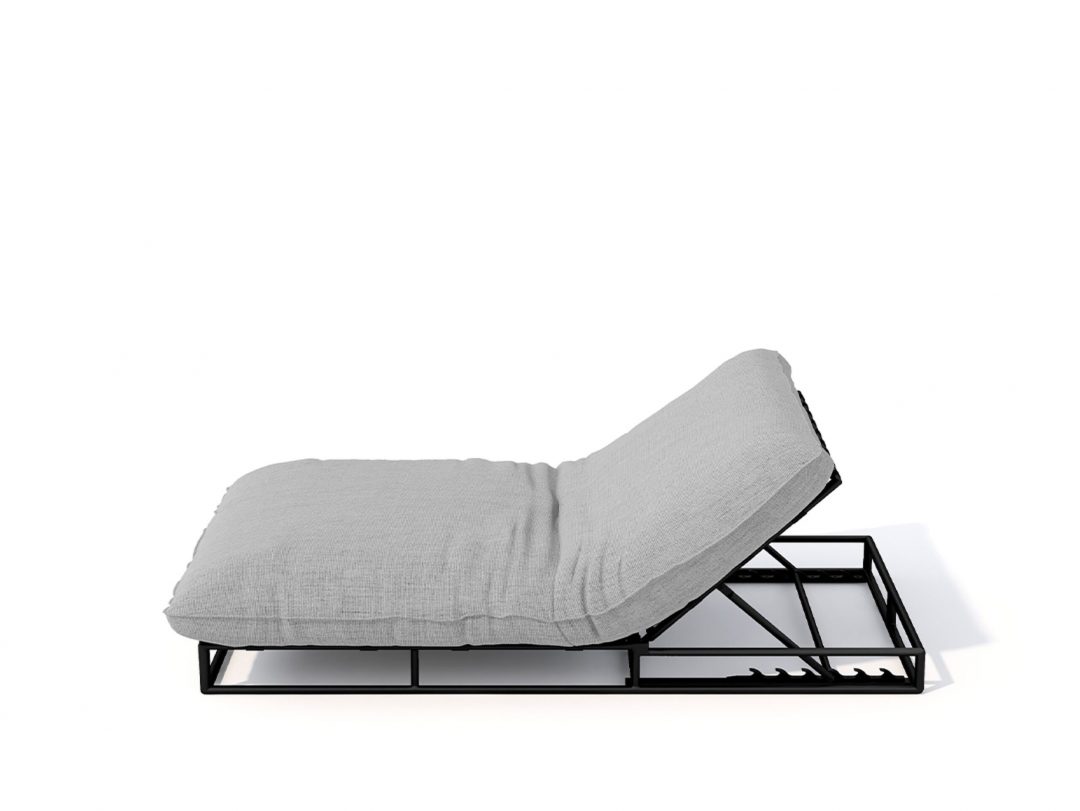kourtis outdoor coral lounger  living