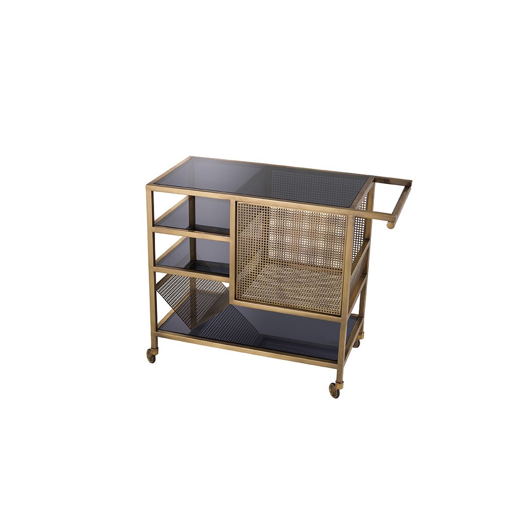Kourtis Inhouse Eichholtz Trolley Table Sterling