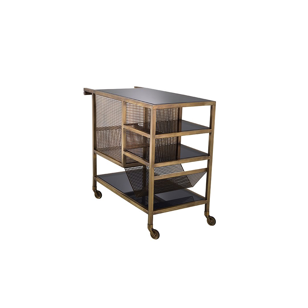 Kourtis Inhouse Eichholtz Trolley Table Sterling