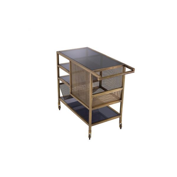 Kourtis Inhouse Eichholtz Trolley Table Sterling