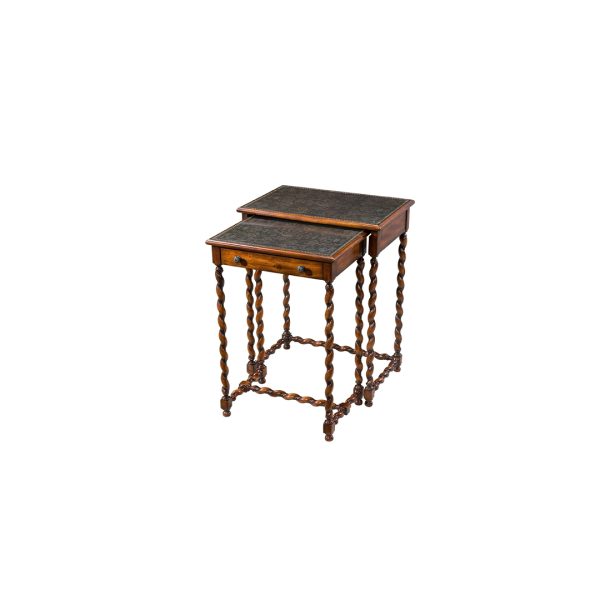 Theodore Alexander SET OF 2 ΠΛΑΙΝΟ ΤΡΑΠΕΖΙ