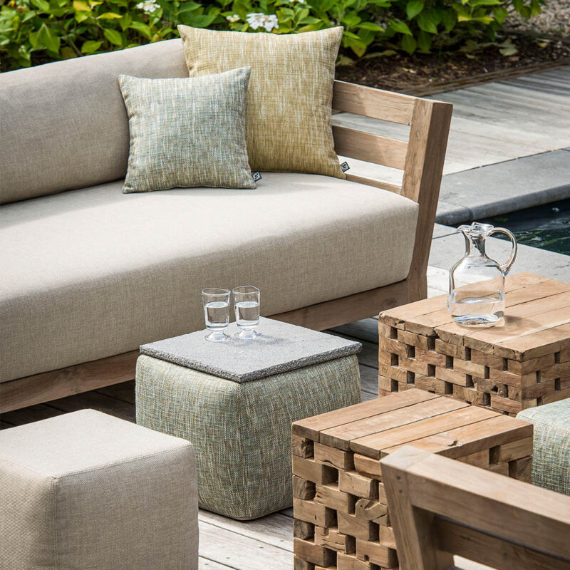 sofa kourtis gommaire teak mia outdoor dining