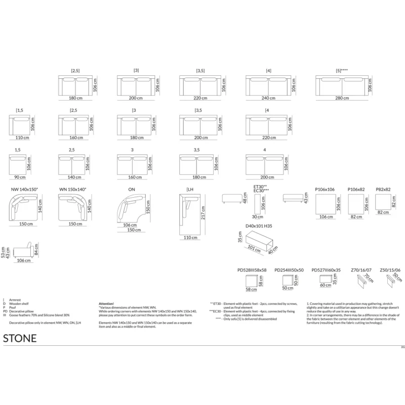 OLTA SOFA STONE - Image 6