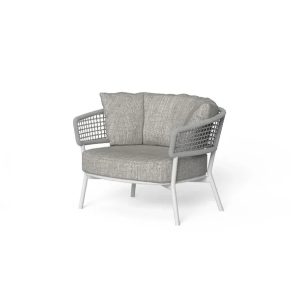 Moon living armchair_white