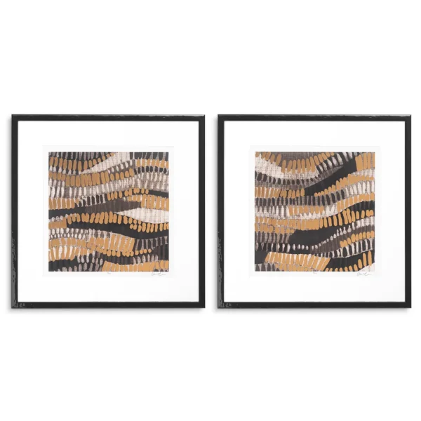Set Metallic Undulation Eichholtz EI 120721 00 00