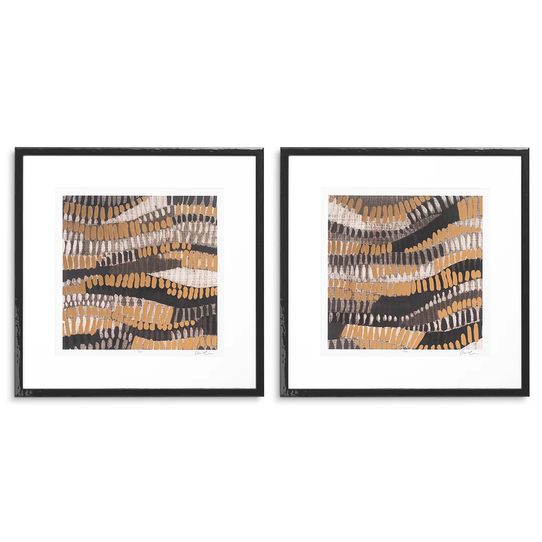 Set Metallic Undulation Eichholtz EI 120721 00 00